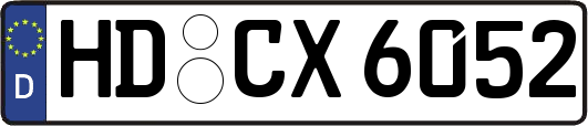 HD-CX6052