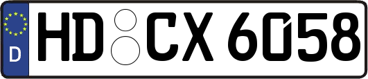 HD-CX6058