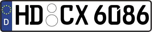 HD-CX6086
