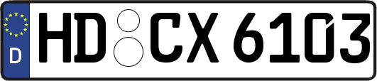 HD-CX6103