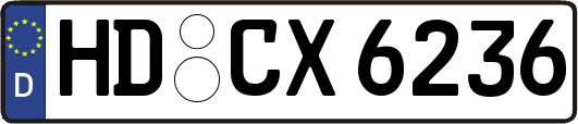 HD-CX6236