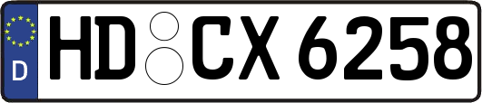 HD-CX6258