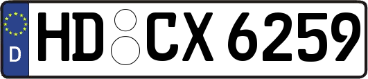 HD-CX6259