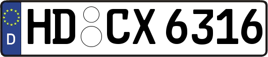 HD-CX6316