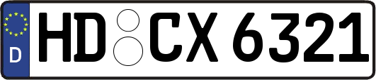 HD-CX6321