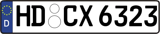HD-CX6323