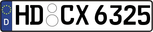 HD-CX6325