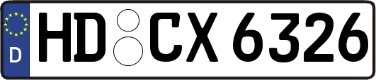 HD-CX6326