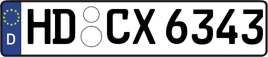 HD-CX6343