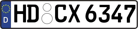 HD-CX6347