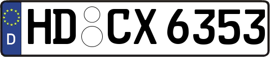 HD-CX6353