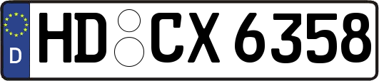 HD-CX6358
