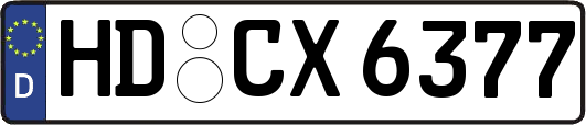 HD-CX6377
