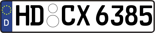 HD-CX6385