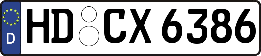 HD-CX6386