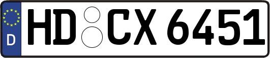 HD-CX6451