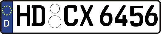 HD-CX6456