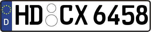 HD-CX6458