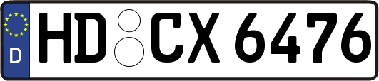 HD-CX6476