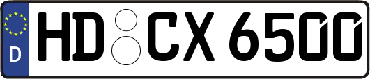 HD-CX6500
