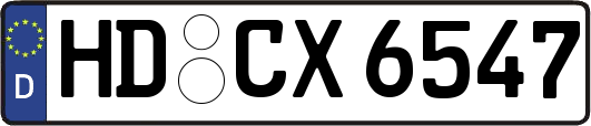 HD-CX6547