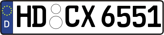 HD-CX6551