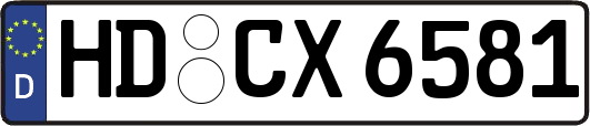 HD-CX6581
