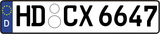HD-CX6647
