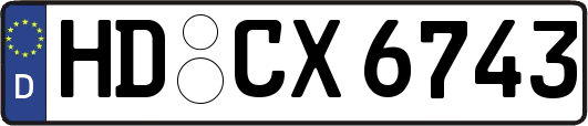 HD-CX6743