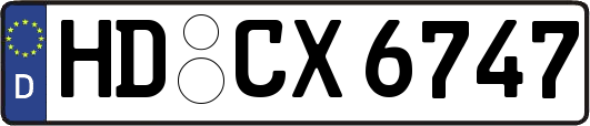 HD-CX6747
