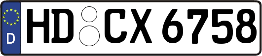 HD-CX6758