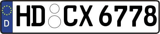 HD-CX6778