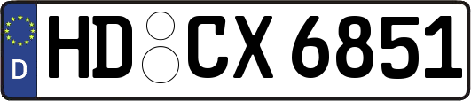 HD-CX6851