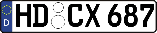 HD-CX687