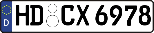 HD-CX6978