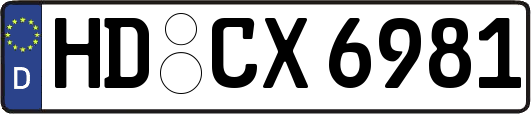 HD-CX6981