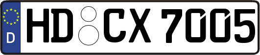 HD-CX7005