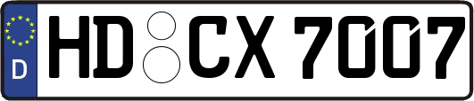 HD-CX7007