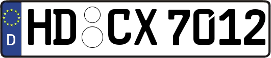 HD-CX7012