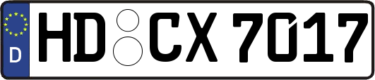 HD-CX7017