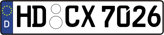 HD-CX7026