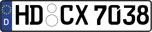 HD-CX7038