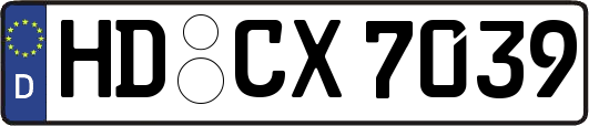 HD-CX7039