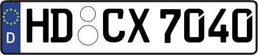 HD-CX7040