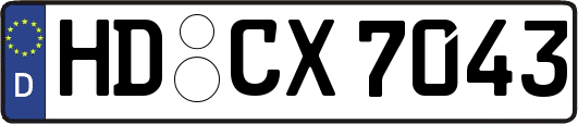 HD-CX7043