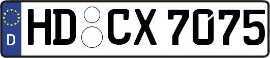 HD-CX7075