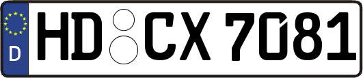 HD-CX7081