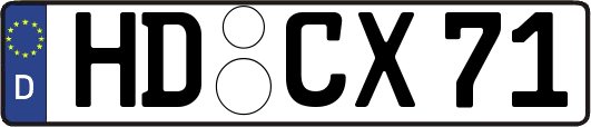 HD-CX71