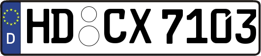 HD-CX7103