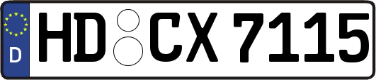 HD-CX7115